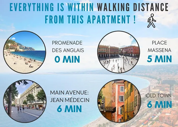 Nestor&jeeves - Trois Promenade - - Very Close Sea Appartamento